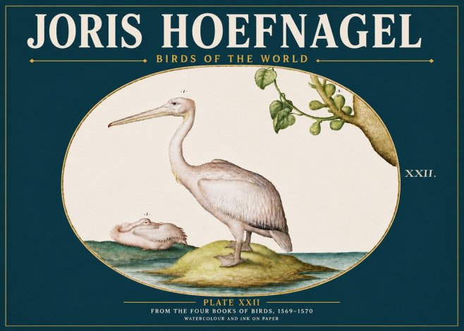 Joris Hoefnagel Plate Xxii No5 - Affiche