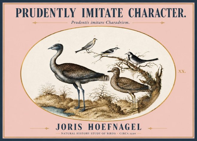 Joris Hoefnagel Prudently Imitate Character. No3 - Affiche