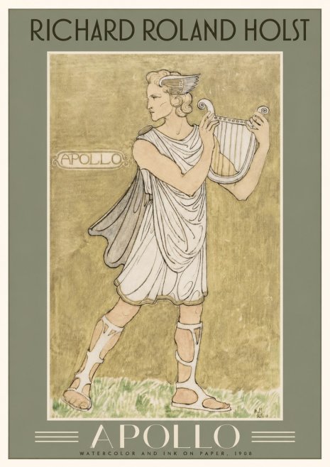 Richard Roland Holst Apollo No2 - Affiche