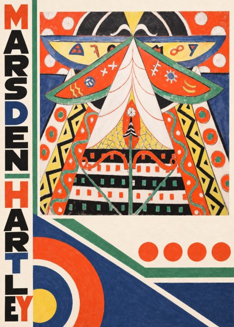 Marsden Hartley Painting No. 5 No4 - Affiche