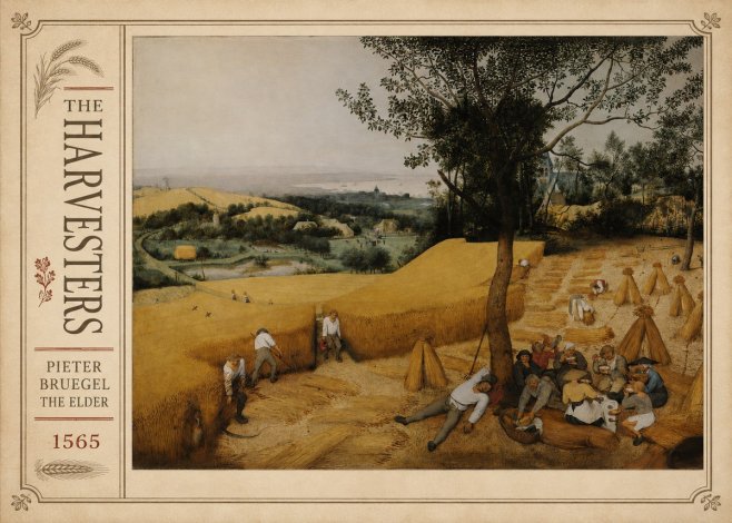 Pieter Bruegel The Harvesters II No2 - Affiche
