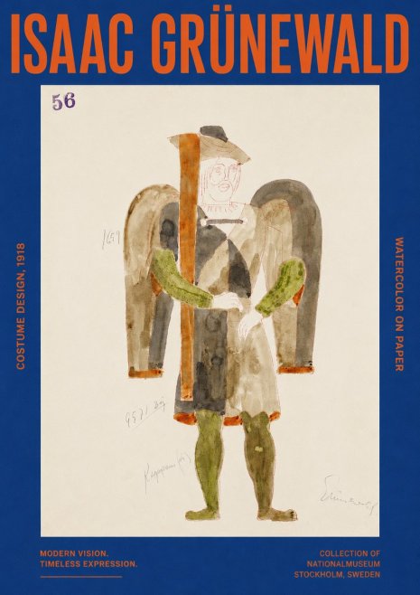 Isaac Grünewald Costume Design IV No2 - Affiche