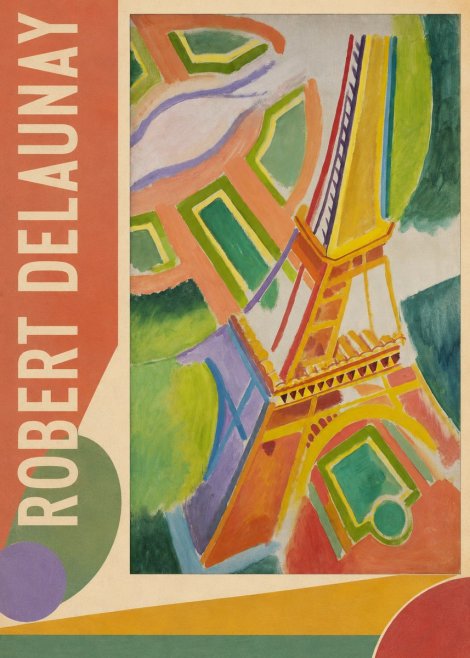 Robert Delaunay Tour Eiffel No2 - Affiche