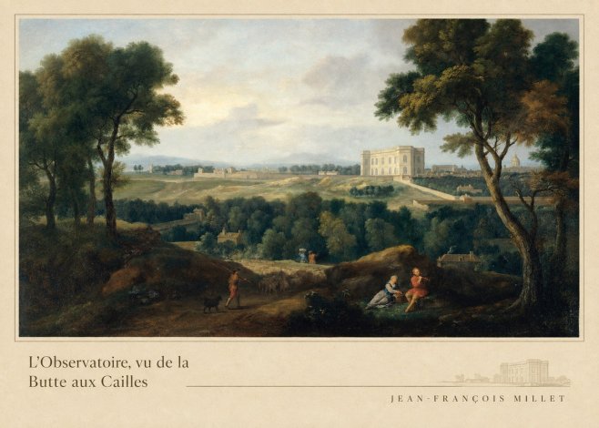 Jean-François Millet L'observatoire, Vu De La Butte Aux Cailles No4 - Affiche