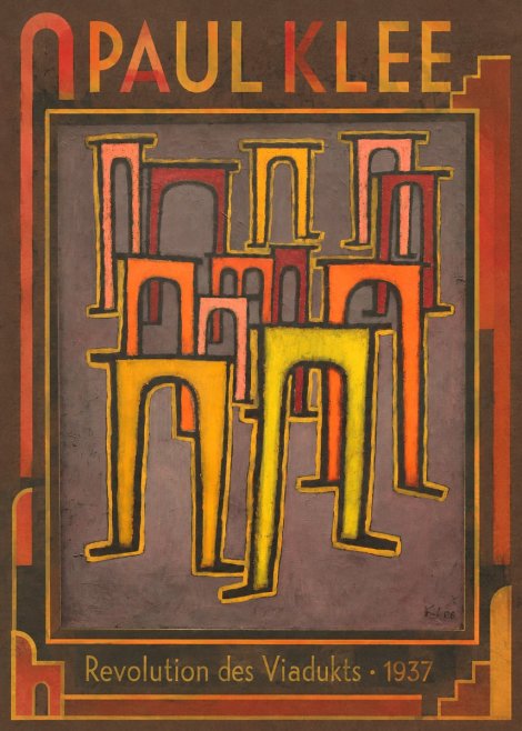 Paul Klee Revolution Des Viadukts No1 - Affiche