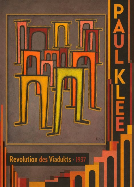 Paul Klee Revolution Des Viadukts No3 - Affiche
