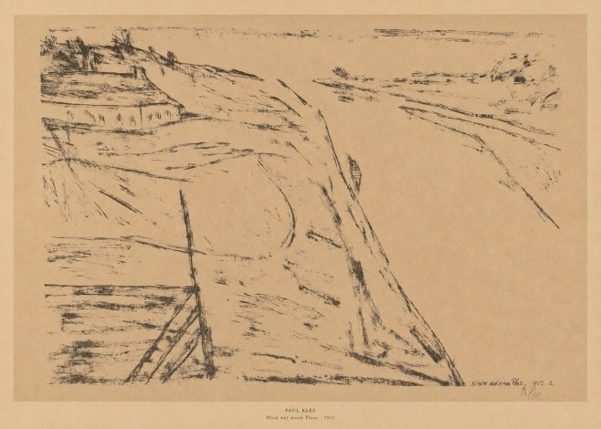 Paul Klee Blick Auf Einen Fluss No6 - Affiche