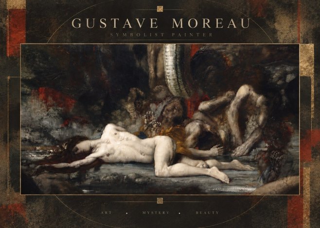 Gustave Moreau Despair No6 - Affiche