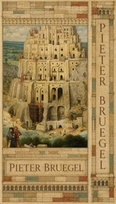 Pieter Bruegel The Tower of Babel IV No6 - Affiche