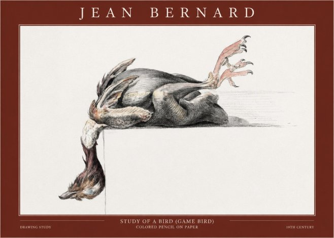 Jean Bernard Stillness No4 - Affiche
