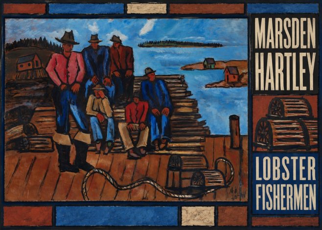 Marsden Hartley Lobster Fishermen I No5 - Affiche