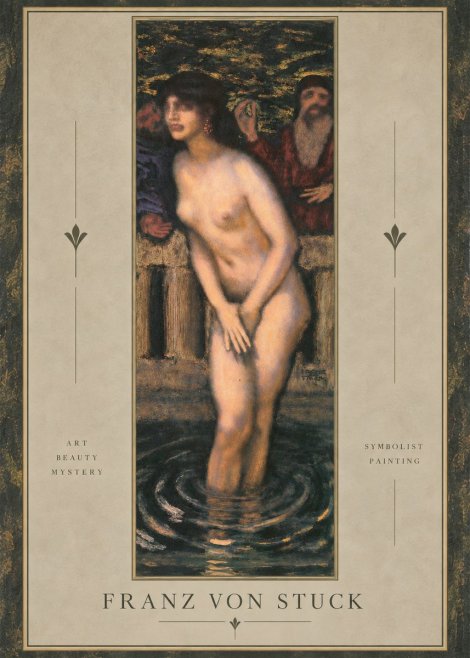 Franz von Stuck Susanna No3 - Affiche