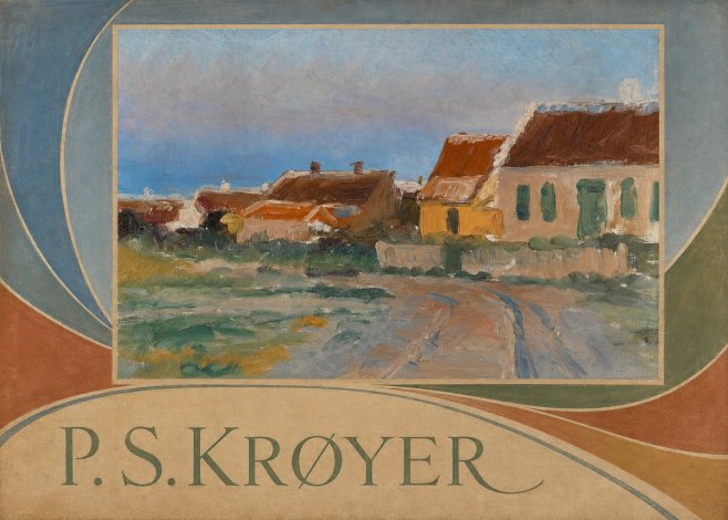 P.S. Krøyer Houses in Skagen No5 - Affiche