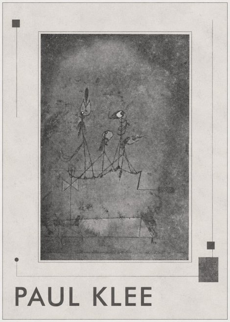 Paul Klee Group of Figures No1 - Affiche