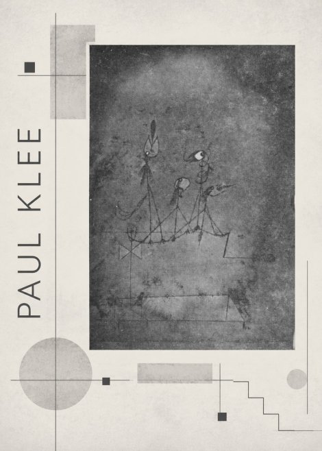 Paul Klee Group of Figures No2 - Affiche