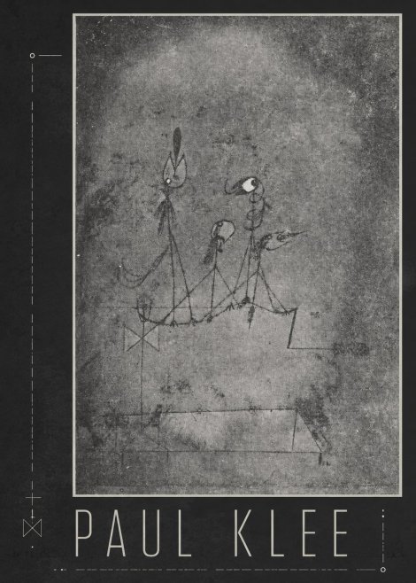 Paul Klee Group of Figures No3 - Affiche