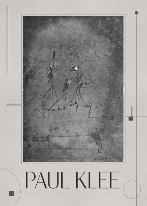 Paul Klee Group of Figures No4 - Affiche