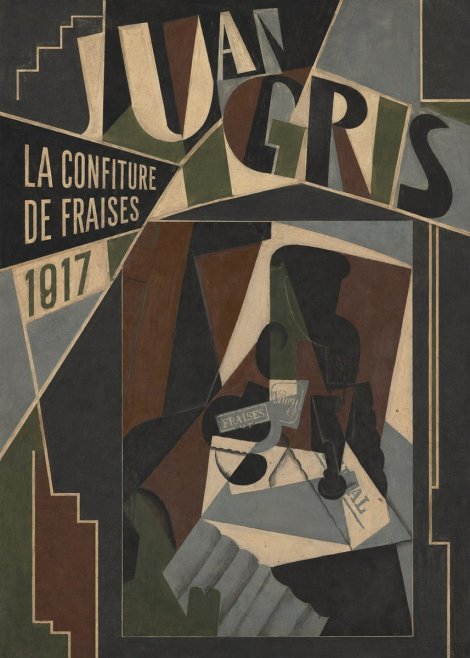 Juan Gris La Confiture De Fraises No5 - Affiche