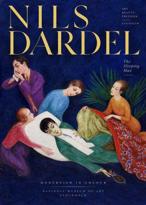 Nils Dardel The Sleeping Man No3 - Affiche