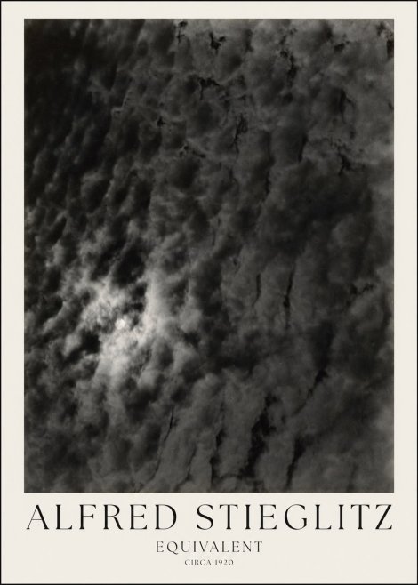 Alfred Stieglitz Equivalent II No1 - Affiche