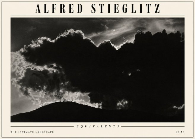 Alfred Stieglitz Equivalents II No6 - Affiche