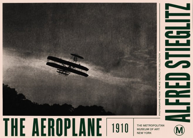 Alfred Stieglitz The Aeroplane No4 - Affiche