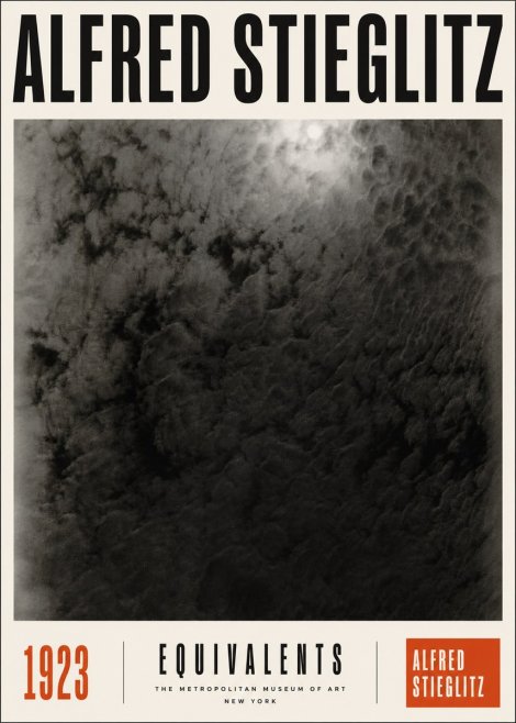Alfred Stieglitz Equivalents IV No4 - Affiche