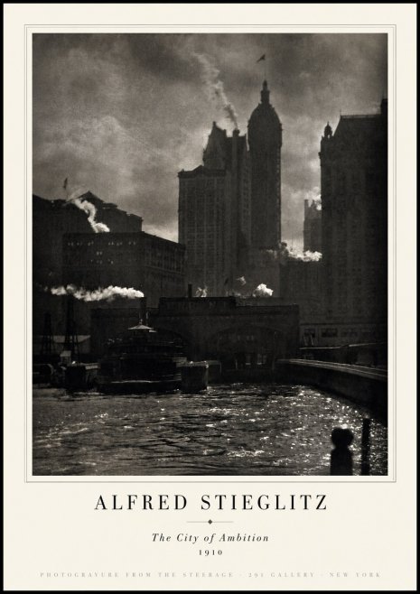 Alfred Stieglitz The City. New York No5 - Affiche