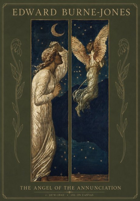 Edward Burne-Jones The Angel of the Annunciation No3 - Affiche