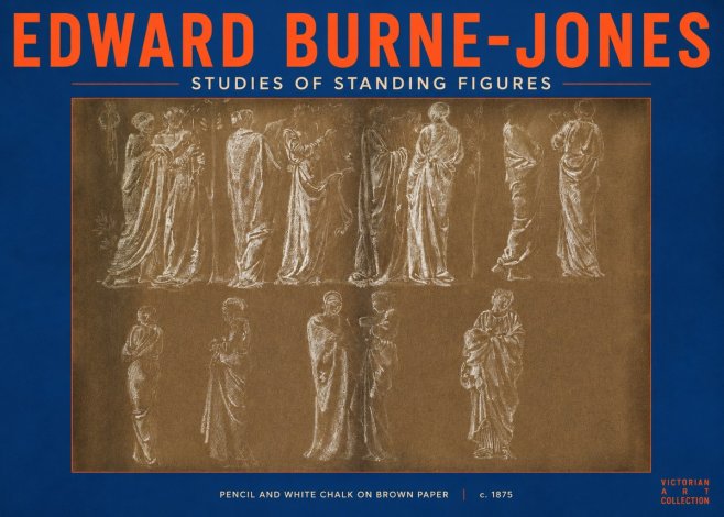 Edward Burne-Jones Studies of Standing Figures No2 - Affiche
