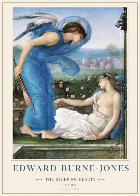 Edward Burne-Jones The Sleeping Beauty No1 - Affiche