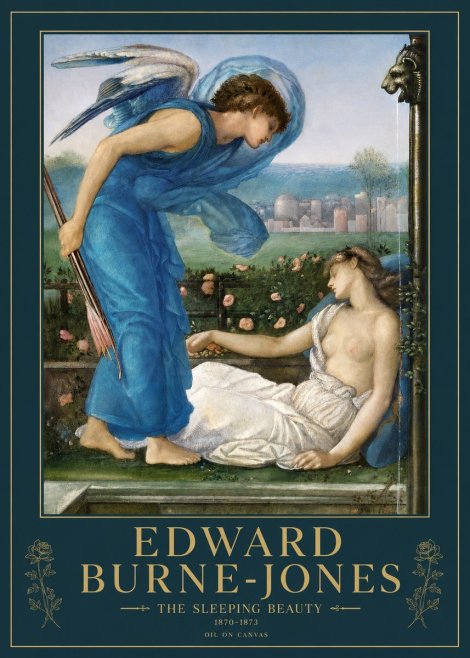 Edward Burne-Jones The Sleeping Beauty No2 - Affiche