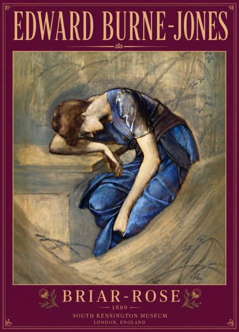Edward Burne-Jones Briar-rose No3 - Affiche
