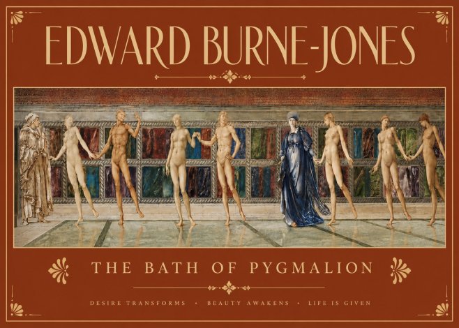 Edward Burne-Jones The Bath of Pygmalion No4 - Affiche