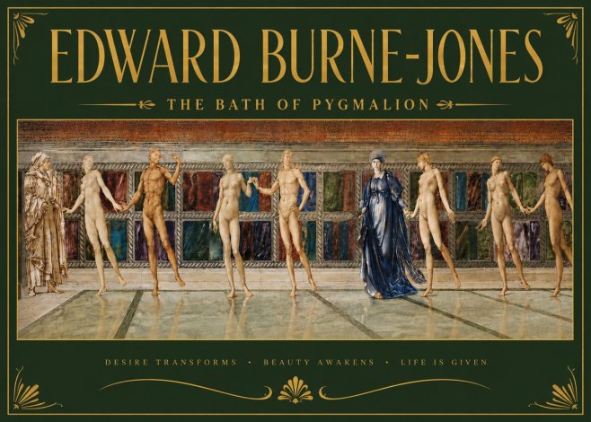 Edward Burne-Jones The Bath of Pygmalion No6 - Affiche