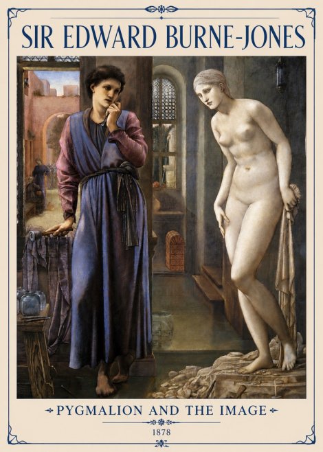 Edward Burne-Jones Pygmalion and the Image No6 - Affiche