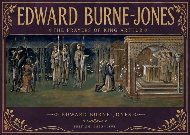 Edward Burne-Jones The Prayers of King Arthur No5 - Affiche