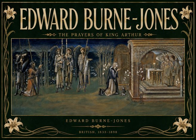 Edward Burne-Jones The Prayers of King Arthur No6 - Affiche