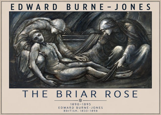 Edward Burne-Jones The Briar Rose No3 - Affiche