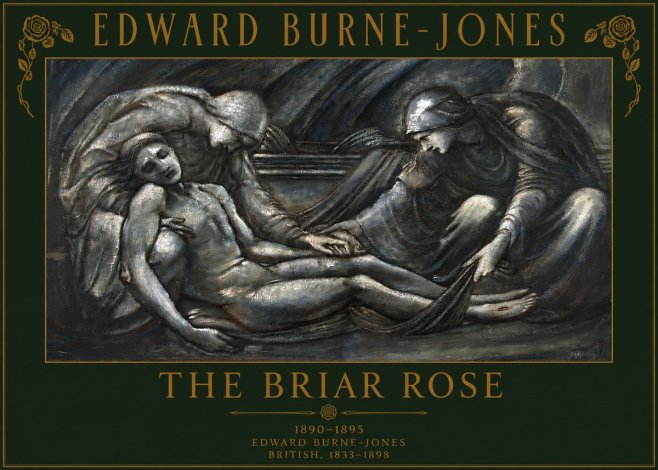 Edward Burne-Jones The Briar Rose No4 - Affiche