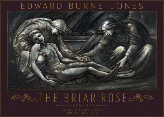 Edward Burne-Jones The Briar Rose No5 - Affiche