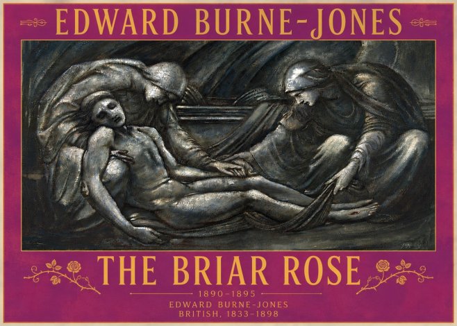 Edward Burne-Jones The Briar Rose No6 - Affiche