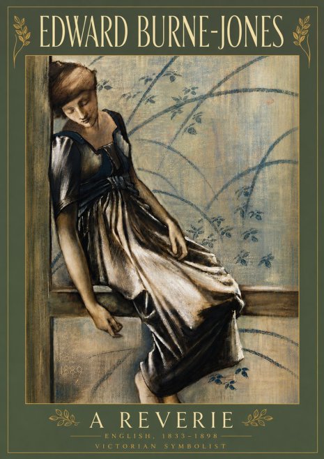 Edward Burne-Jones A Reverie No6 - Affiche