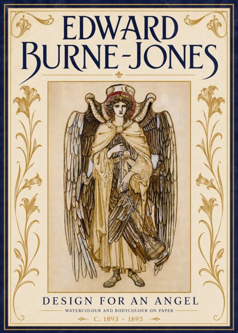 Edward Burne-Jones Design for an Angel No6 - Affiche