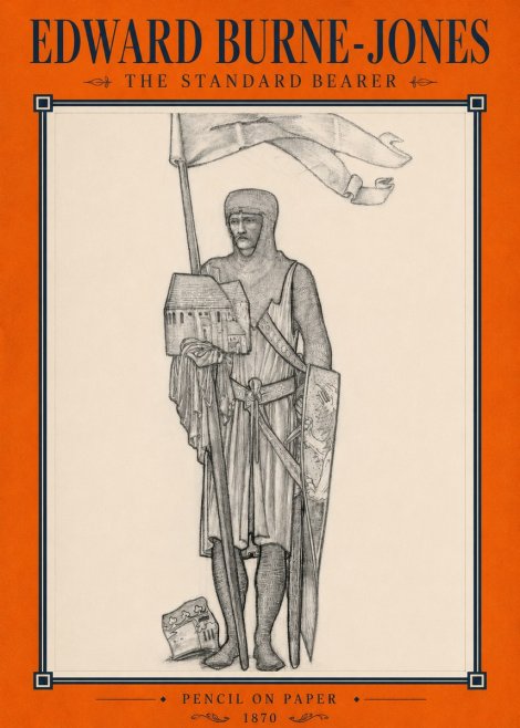Edward Burne-Jones The Standard Bearer No2 - Affiche