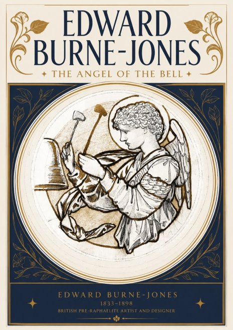 Edward Burne-Jones The Angel of the Bell No3 - Affiche