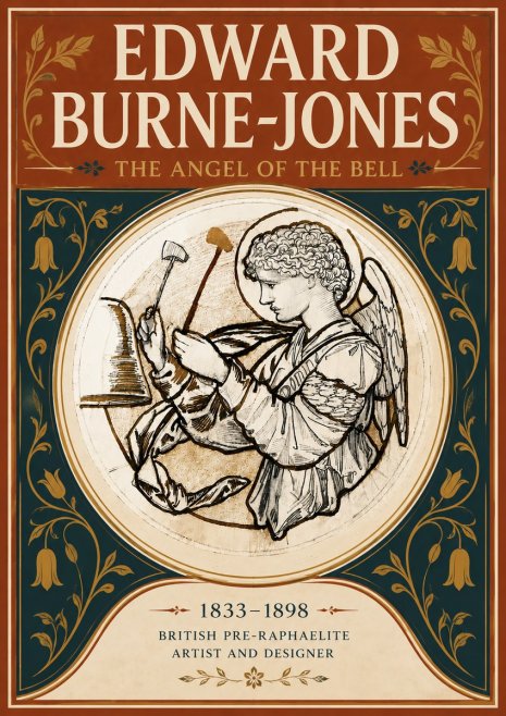 Edward Burne-Jones The Angel of the Bell No5 - Affiche