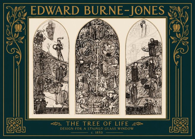 Edward Burne-Jones The Tree of Life No2 - Affiche