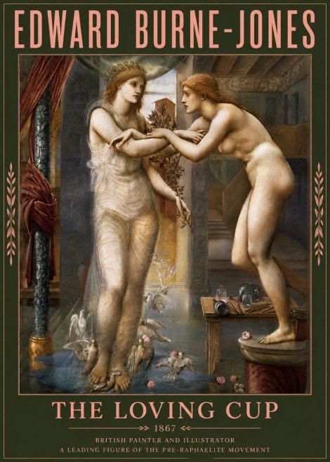Edward Burne-Jones The Loving Cup No6 - Affiche