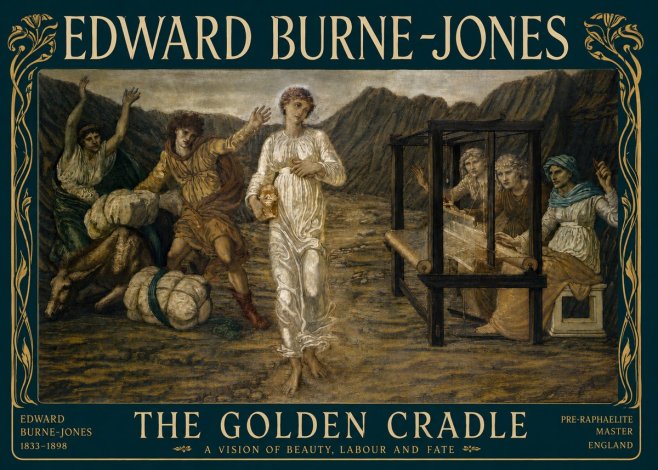 Edward Burne-Jones The Golden Cradle No4 - Affiche